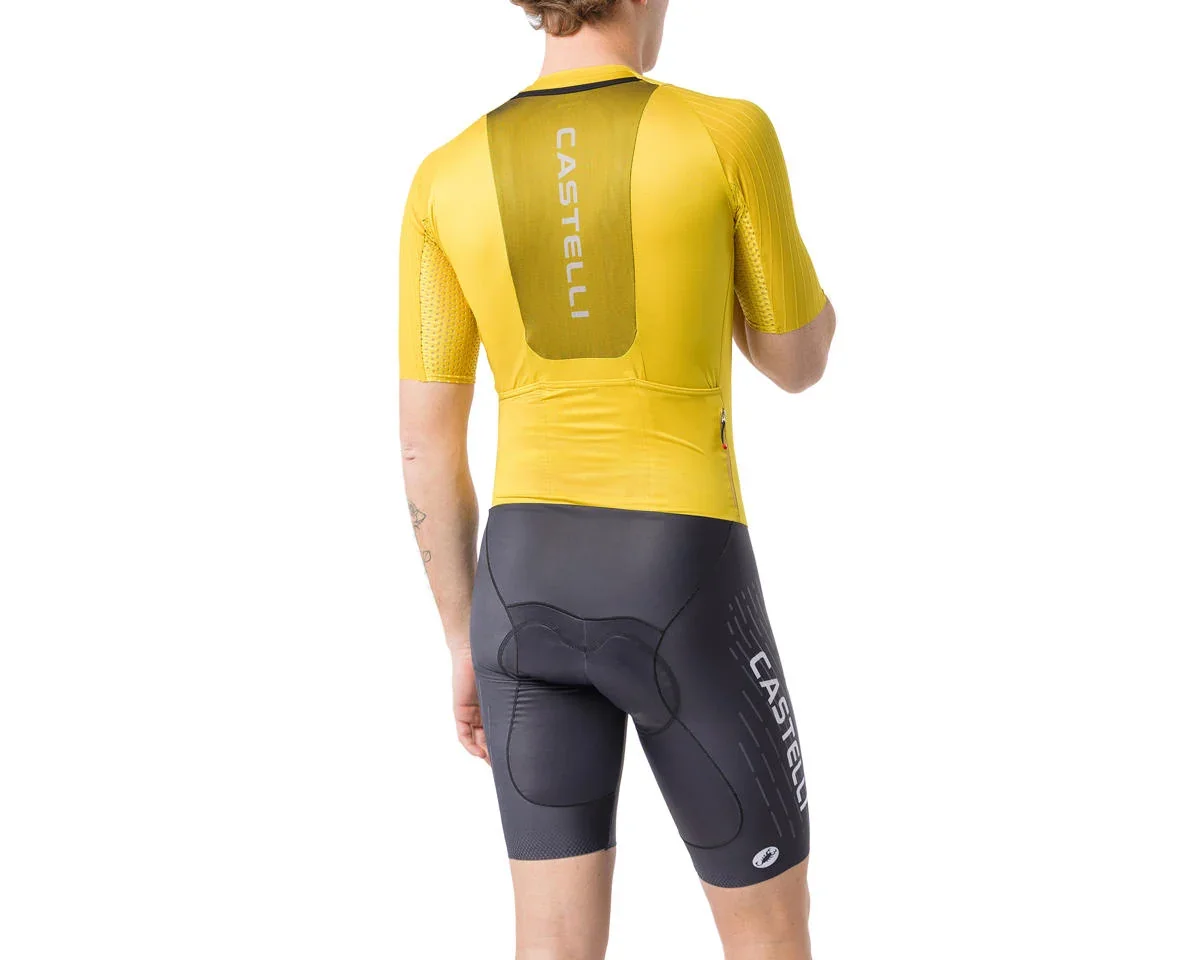 Castelli Unlimited Speed Suit (Mango Mojito/Black/Ivory) (S)